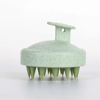 Silicone Shampoo Brush – Scalp & Body Massage Bath Shower Brush for Hair Washing