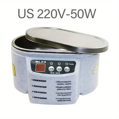 30/50W Ultrasonic Cleaner – Dual Frequency Digital Cleaning Machine for Jewelry, Glasses & Watches