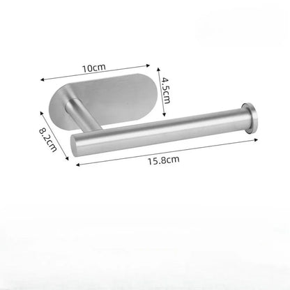 Kitchen Paper Towel Holder Adhesive Tissue Hanger Toilet Roll Paper Dispenser Cabinet Storage Napkin Rack Bathroom Accessories