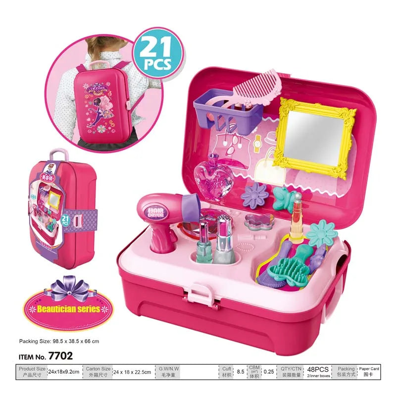 17PCS Kids Pretend Doctor Set with Backpack – Portable Medical Role Play Toys for Children