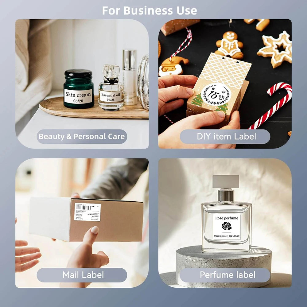 NIIMBOT B1 Portable 2-Inch Thermal Label Printer – Mini Bluetooth Sticker & Adhesive Tape Printer for Smartphones & PC