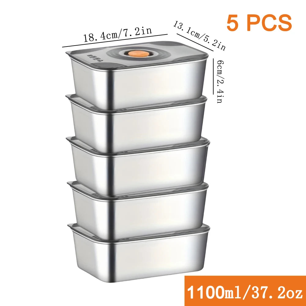 Set of stainless steel, for the kitchen, storage box, for the kitchen, the kitchen, the kitchen, the kitchen, the kitchen, the b