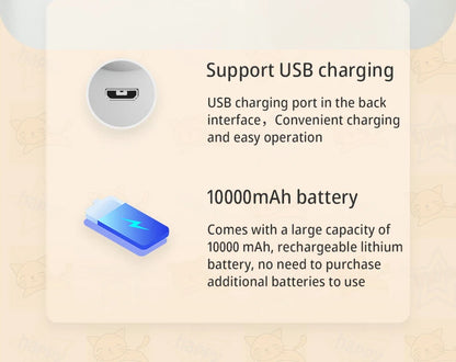 Automatic Laser Cat Toy – Rechargeable Interactive Pet Teaser with Auto-Rotation & Fast/Slow Modes