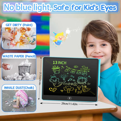 LCD Writing Tablet 16/13/11 Inch – Kids Drawing & Painting Board Educational Toy for Boys & Girls