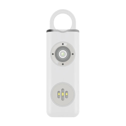Emergency Alarm Keychain 130dB Loud Personal Safety Siren Alert Rechargeable Self Defense Electronic Device Flashlight for Women