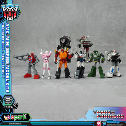 Transformers G1 AMK Mini Series Model Figures – Hound, Jazz, Prowl, Cliffjumper, Rodimus Prime & Arcee