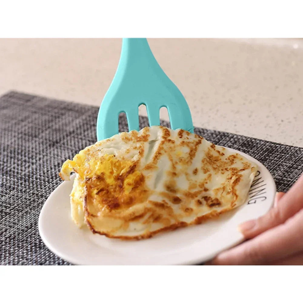 Silicone Kitchen Utensils Set, Non - stick Spatula Shovel, Wooden Handle Cooking Tools, Kitchen Accessories Tool, 9/11/12Pc