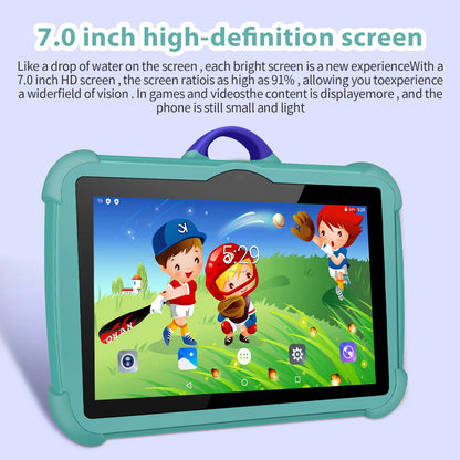 7-Inch Kids Tablet PC – Android 13, Quad-Core, 4GB RAM, 64GB Storage Educational Tablet