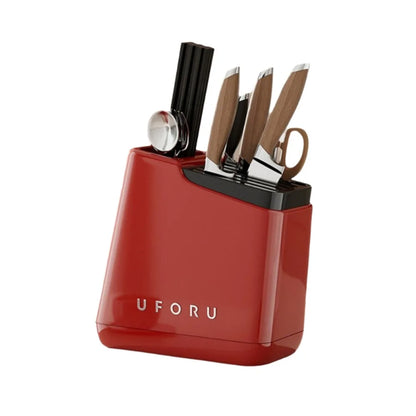 Stable Knives Storage Rack Large Capacity Anti-slip Chopstick Bucket Space Saving Plastic Cutlery Organizer Kitchenware