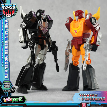 Transformers G1 AMK Mini Series Model Figures – Hound, Jazz, Prowl, Cliffjumper, Rodimus Prime & Arcee