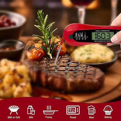 kitchen things Meat Thermometer Digital IP67 Waterproof Kitchen Cooking Food Fast Measurement Thermometer 2 Probes BBQ Grill Oil