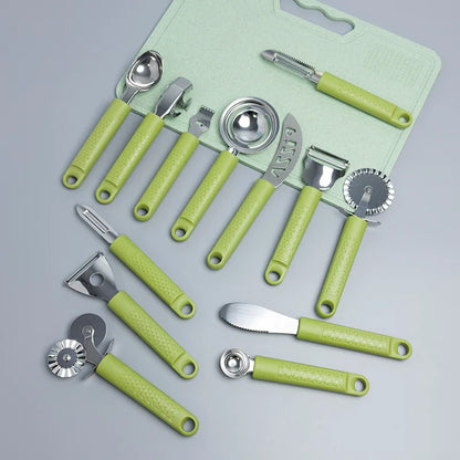 Kitchen Tool Set Pizza Tools6Set，Baking Tools Household Peeler Bottle Opener Kitchen Supplies