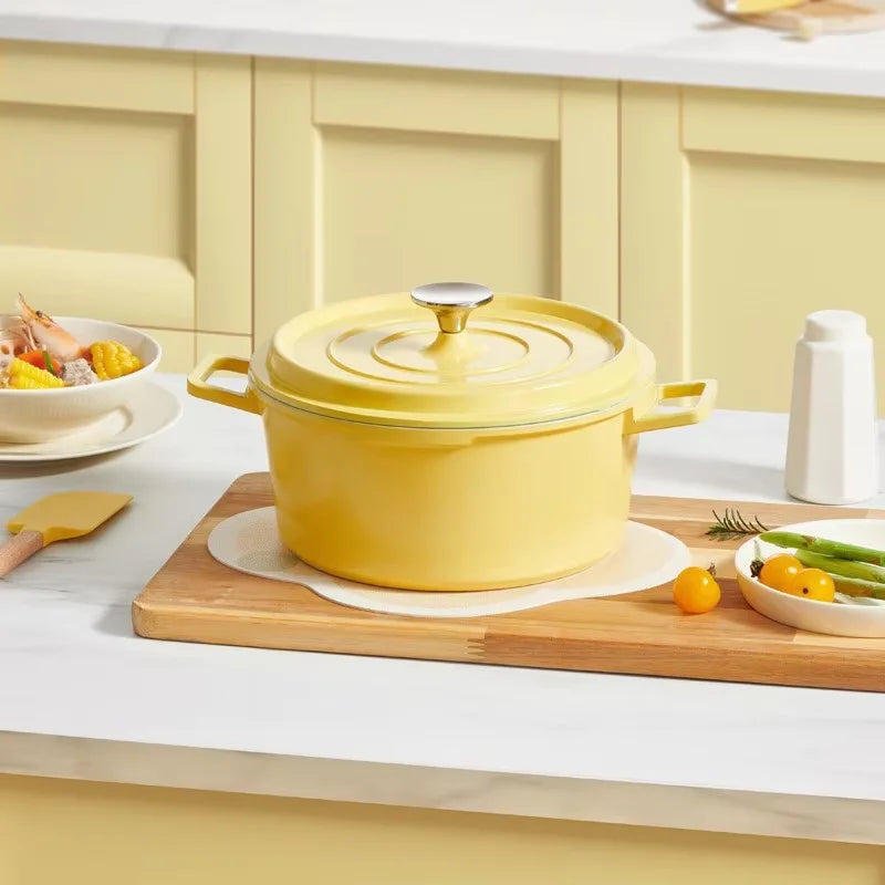 Kitchen Supplies Heat-resistant Aluminum Alloy Non Stick Lid Multifunctional Kitchen Cooking Utensil Set with Lid