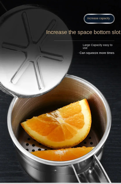 Kitchen Multifunctional Tool Stainless Steel Manual Juicer For Fruits And Vegetables Vegetable Filling Squeezer Simple Operation