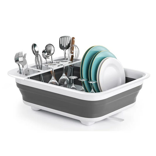 AT21-Tableware Storage Organizer Tableware Storage Organizer With Drying Shelf,Home Essential