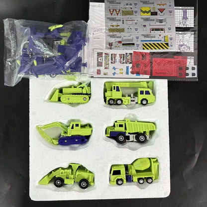 G1-Style Transformation Action Figure Collection – OP Prime, Menasor, Wheeljack, Hound & More