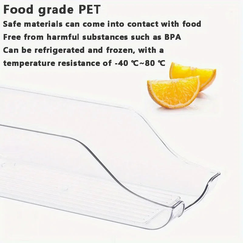 1-Piece Refrigerator Can Organizer – Soda Can Storage Dispenser for Fridge & Freezer, Kitchen Storage Accessory