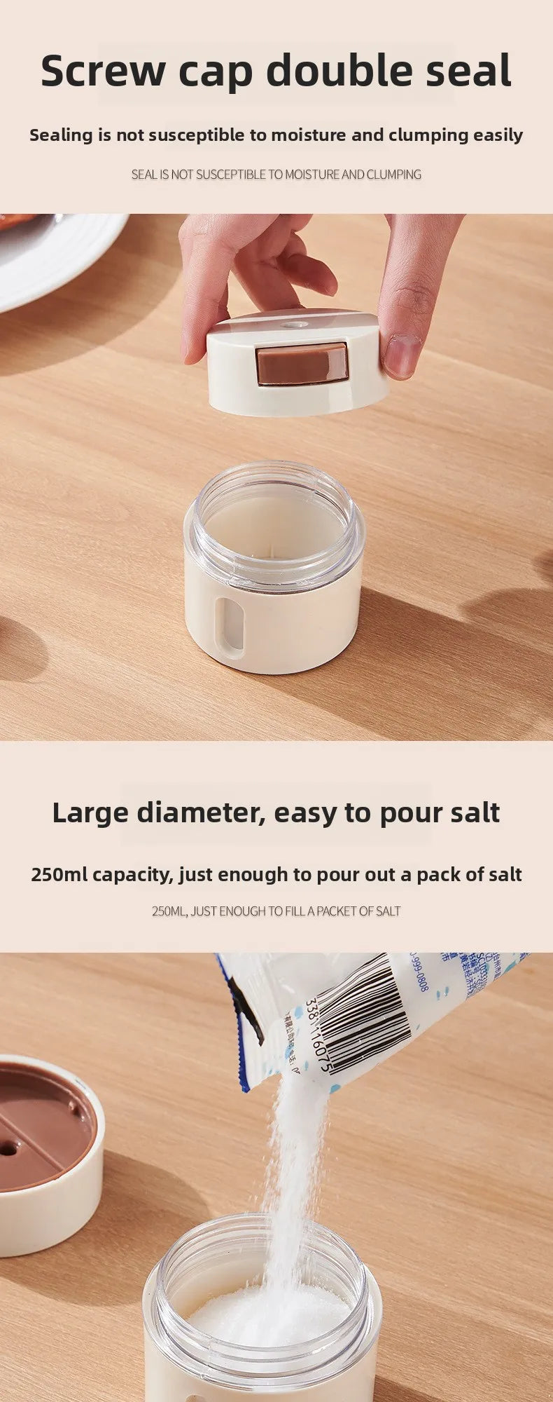 Kitchen Supplies Magnetic Spice Jars Set Pepper Seasoning Plastic Spice Tins Storage Jars Tins Sprays Organizer Rack Home