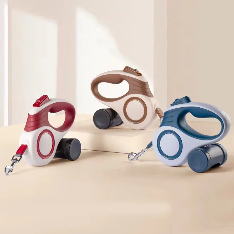 Automatic Retractable Dog Leash – Extendable Rope for Walking, Hiking & Outdoor Travel, Small Dogs & Cats