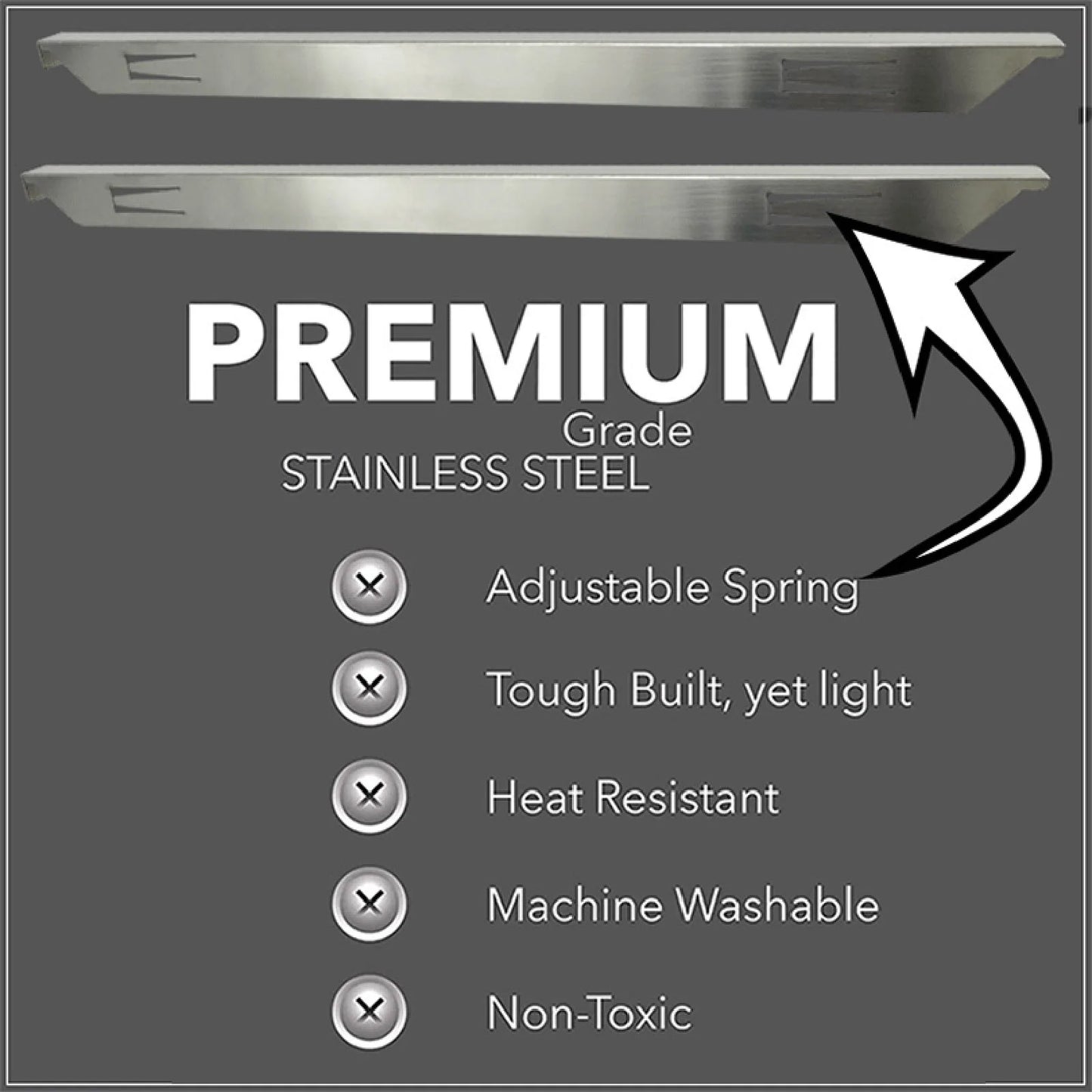 Kitchen Tools Gap Clip 390g Between Edge Cover Integrated Stove Oven Filler Stainless Steel Household Products