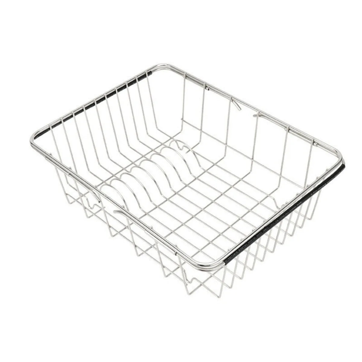 Kitchen Storage Organizer Drying Rack Sink Tray For Plates Bowl Cup Shelf Basket Adjustable Stainless Steel Dish Rack Drainer