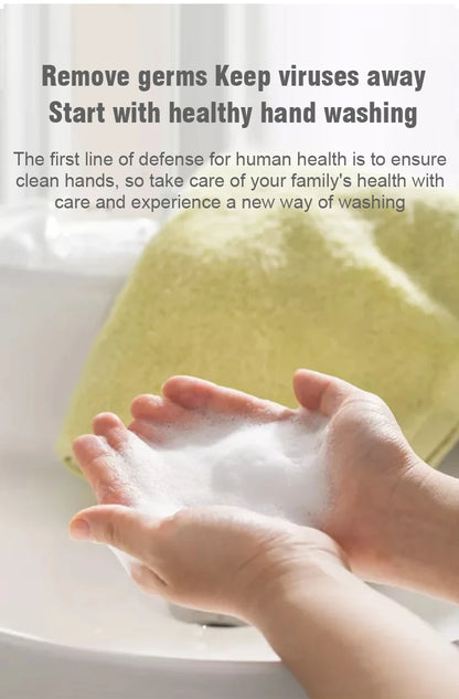 Automatic Touchless Liquid Soap Dispenser – Infrared Sensor, Hands-Free Smart Foam Machine, USB Rechargeable