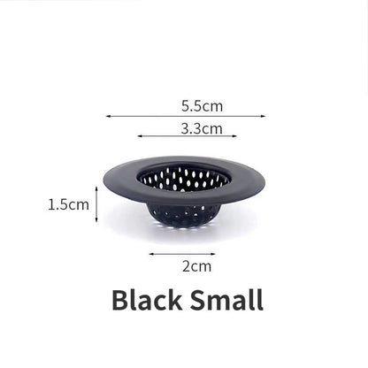 Stainless Steel Sink & Shower Drain Strainer – Hair Catcher, Food & Slag Stopper for Kitchen & Bathroom