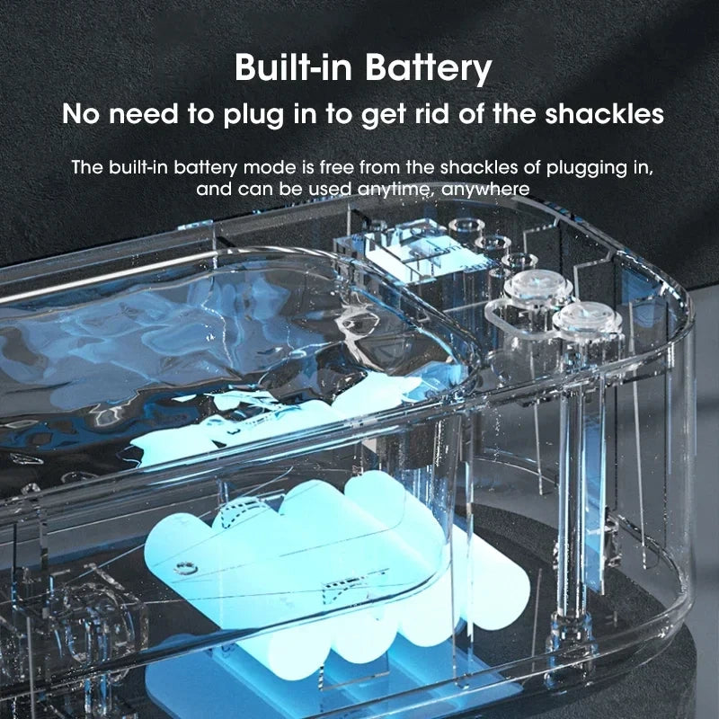 Mini Ultrasonic Cleaner – High-Frequency Vibration Cleaning Machine for Glasses, Jewelry & Pacifiers