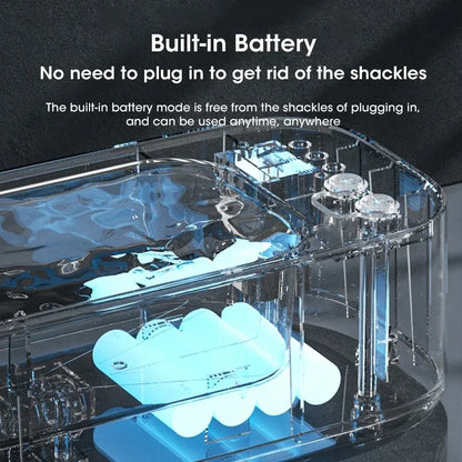 Mini Ultrasonic Cleaner – High-Frequency Vibration Cleaning Machine for Glasses, Jewelry & Pacifiers