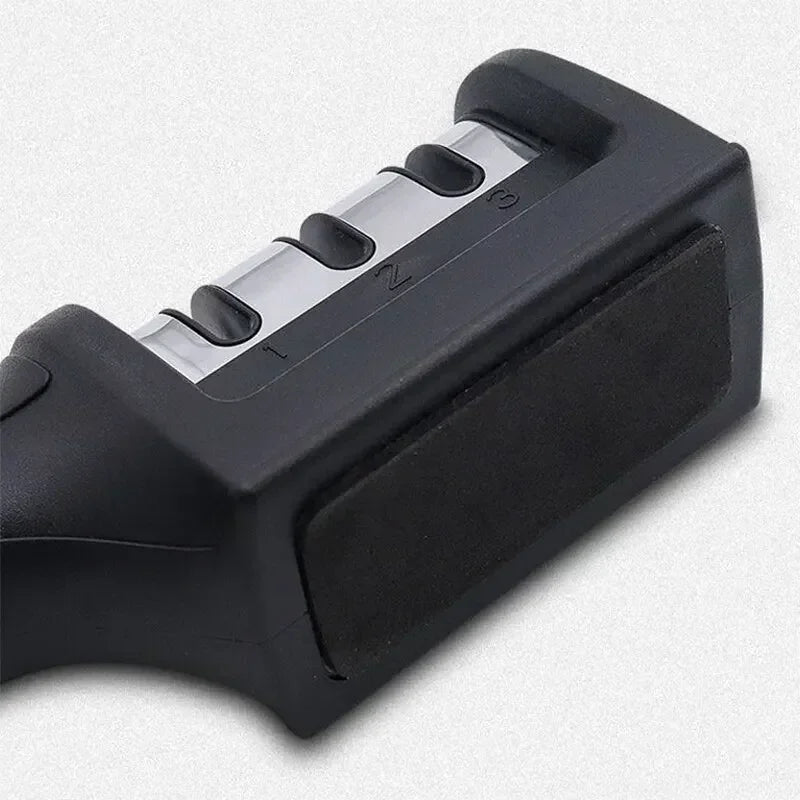3-Segment Knife Sharpeners for Kitchen Knives Stainless Steel Three-Purpose Sharpening Stone for Kitchen Tools