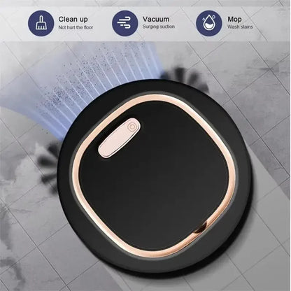 Automatic Sweeping Robot Home Sweeper Lazy Person Intelligent 3-in-1 Sweeping Machine USB Rechargeable Vacuum Cleaner
