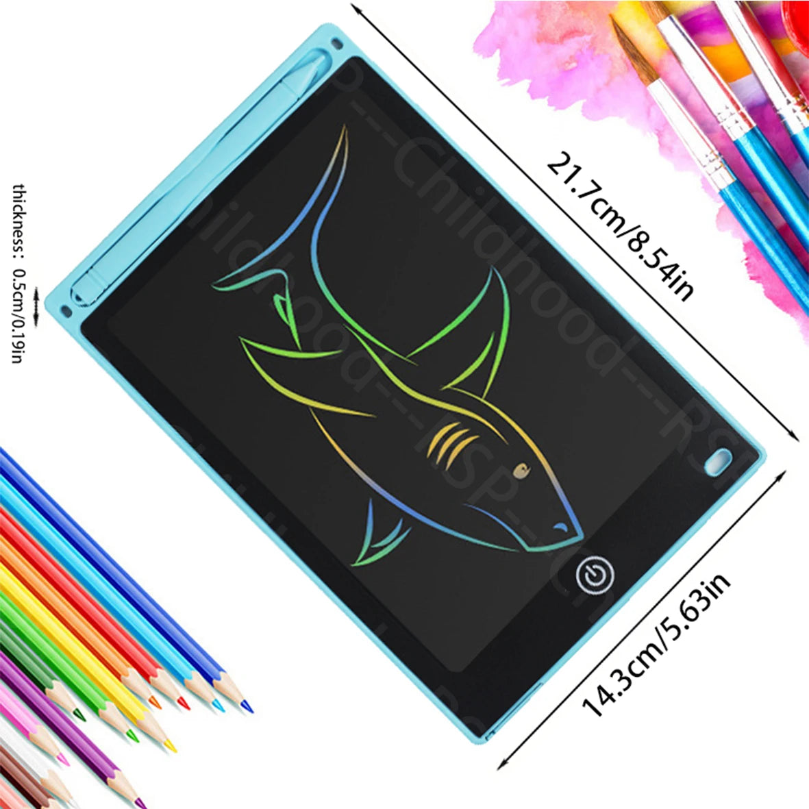8.5-Inch LCD Writing Tablet – Digital Drawing & Handwriting Board for Kids Ages 3–8