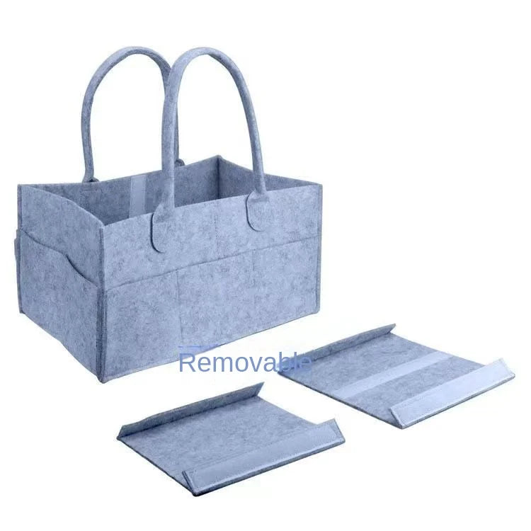 Baby Diaper Organizer Bag – Portable Diaper Storage Holder for Changing Table, Car & Nursery Essentials