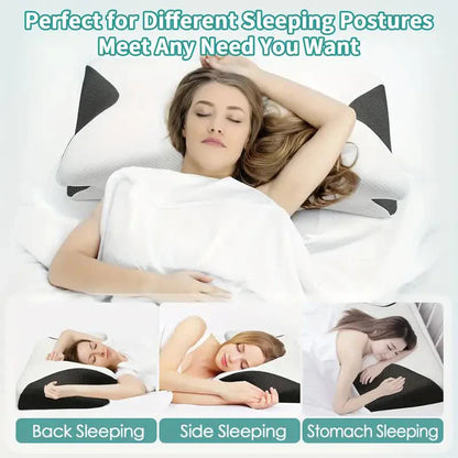 Butterfly Sleep Memory Foam Pillow – Slow Rebound Cervical Orthopedic Neck Support