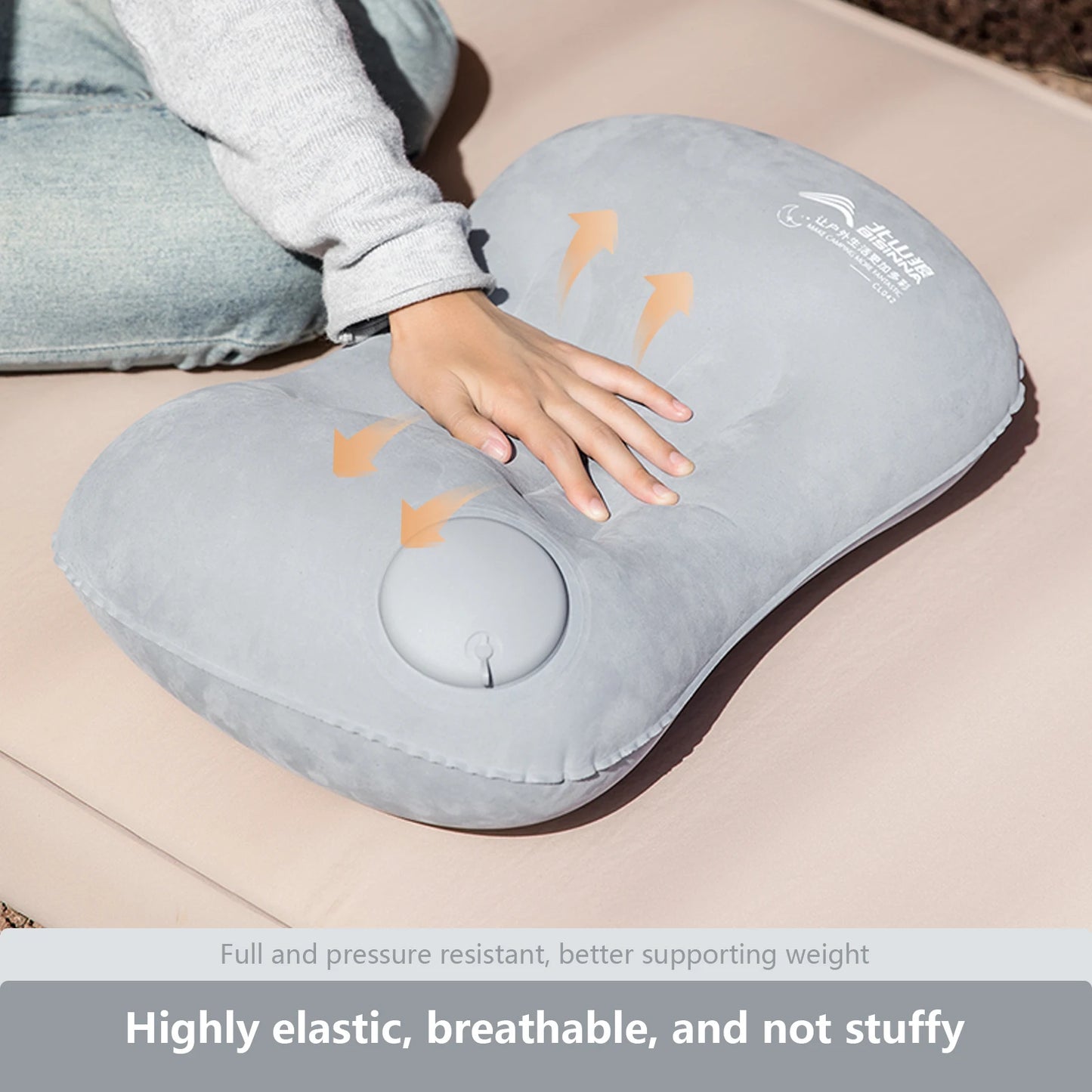 Inflatable Pillow – Portable Ultralight Air Sleeping Pillow for Travel, Hiking & Neck Support