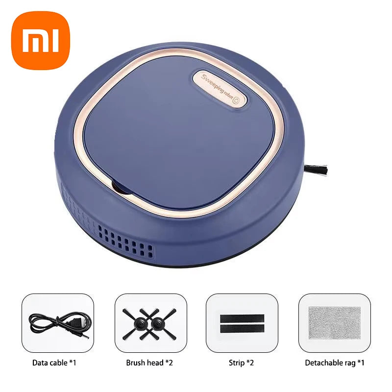 Automatic Sweeping Robot Home Sweeper Lazy Person Intelligent 3-in-1 Sweeping Machine USB Rechargeable Vacuum Cleaner