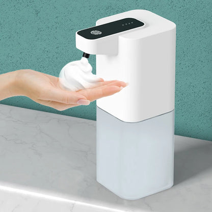 Automatic Touchless Liquid Soap Dispenser – Infrared Sensor, Hands-Free Smart Foam Machine, USB Rechargeable