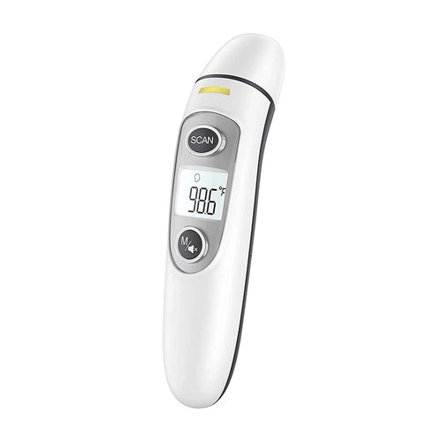 Kingclinic Digital Ear & Forehead Thermometer – 1-Second Fast Reading for Kids, Adults & Family Use