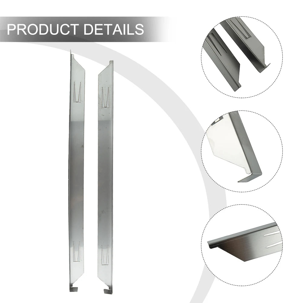 Kitchen Tools Gap Clip 390g Between Edge Cover Integrated Stove Oven Filler Stainless Steel Household Products