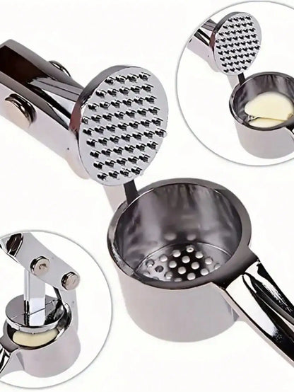 Garlic Press & Crusher – Washable Manual Garlic & Ginger Masher, Kitchen Gadget & Supplies