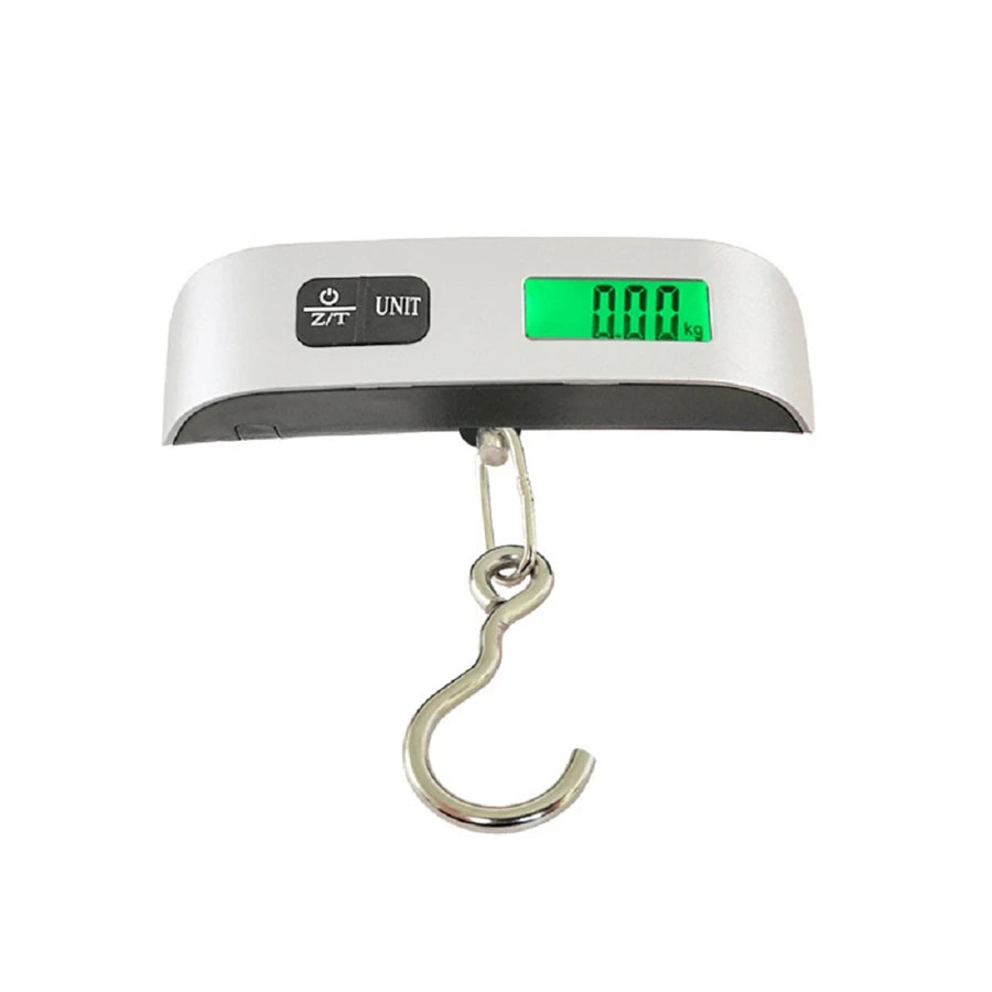 Digital Luggage Scale 110lb / 50kg – Portable Electronic Hanging Travel Suitcase Weight Scale with LCD Display