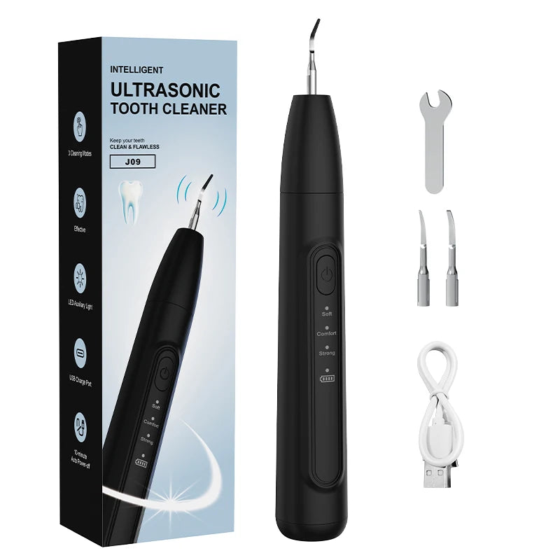 Schoben Ultrasonic Dental Scaler – Electric Teeth Tartar, Plaque & Stain Remover