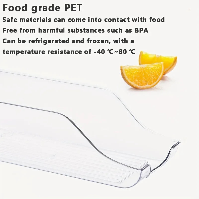 1-Piece Refrigerator Can Organizer – Soda Can Storage Dispenser for Fridge & Freezer, Kitchen Storage Accessory