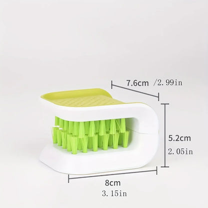 Multifunctional Kitchen Cleaning Brush – 1pc Dish, Knife & Chopstick Scrubber
