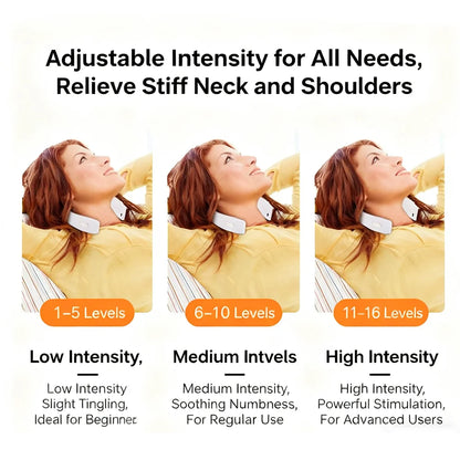 Portable Neck & Shoulder Massager – Mini Cervical Spine Massager for Home Pain Relief