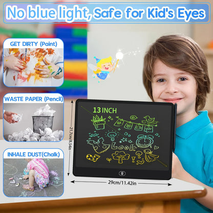 LCD Writing Tablet 16/13/11 Inch – Kids Drawing & Painting Board Educational Toy for Boys & Girls