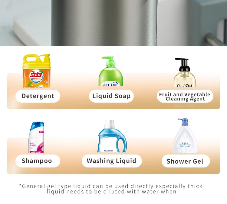 Automatic Touchless Soap Dispenser – Smart Sensor Kitchen & Bathroom Soap Machine, 304 Stainless Steel