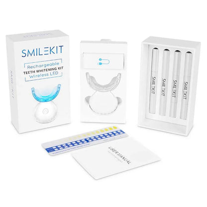 Tooth Whitening Kit Dental Led Wireless Teeth Whitening Kits With Led Light and Gel