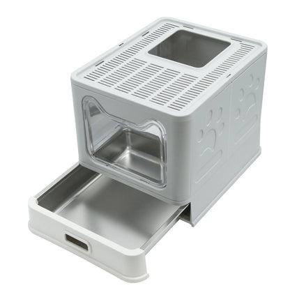 Stainless Steel Cat Litter Box