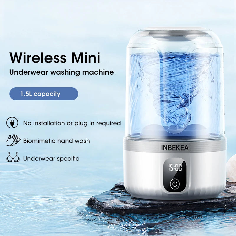 Wireless Underwear Washing Machine 1.5L
